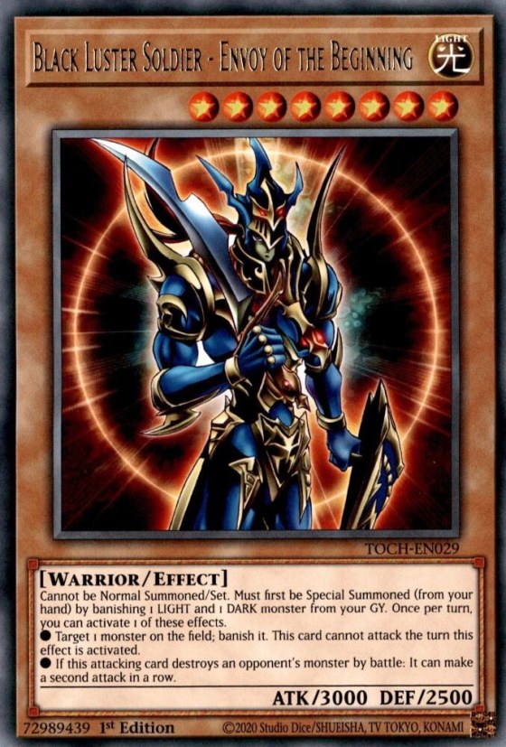 Black Luster Soldier - Envoy of the Beginning - Unlimited