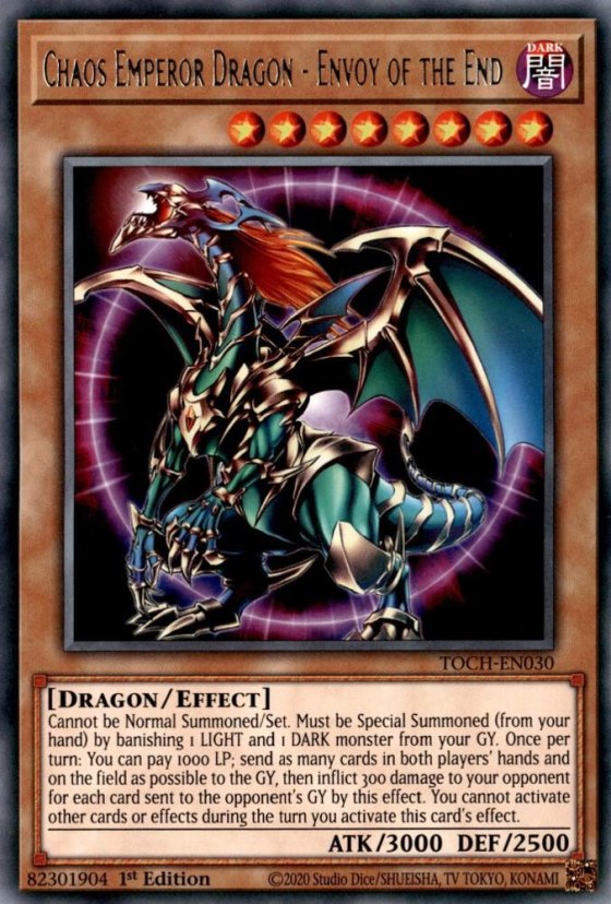 Chaos Emperor Dragon - Envoy of the End - Unlimited