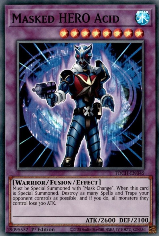 Masked HERO Acid - 1st Edition