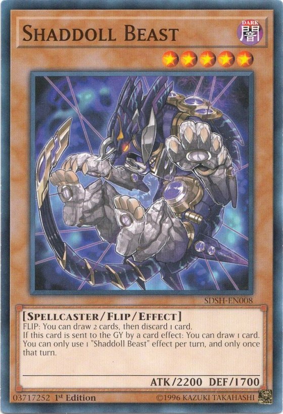 Shaddoll Beast - 1st Edition