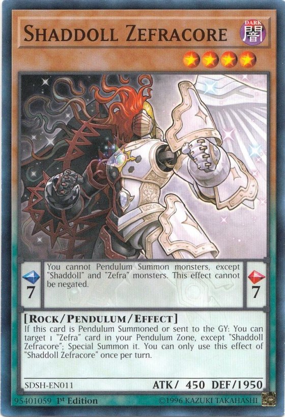 Shaddoll Zefracore - 1st Edition