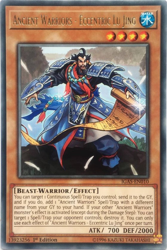 Ancient Warriors - Eccentric Lu Jing - Unlimited