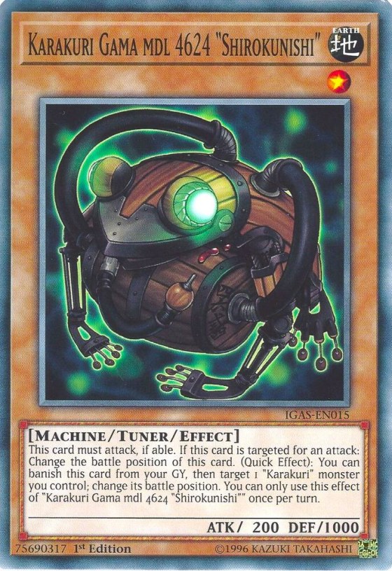 Karakuri Gama mdl 4624 "Shirokunishi" - 1st Edition