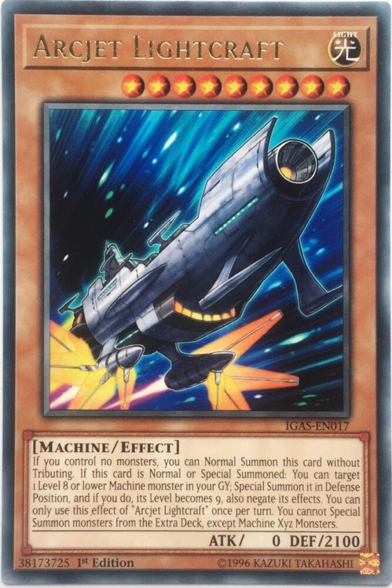 Arcjet Lightcraft - 1st Edition