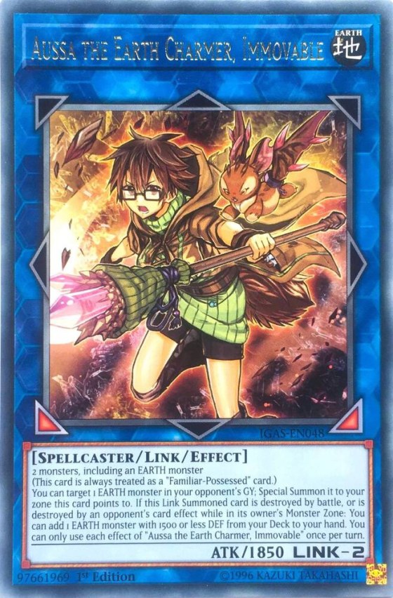 Aussa the Earth Charmer, Immovable - 1st Edition