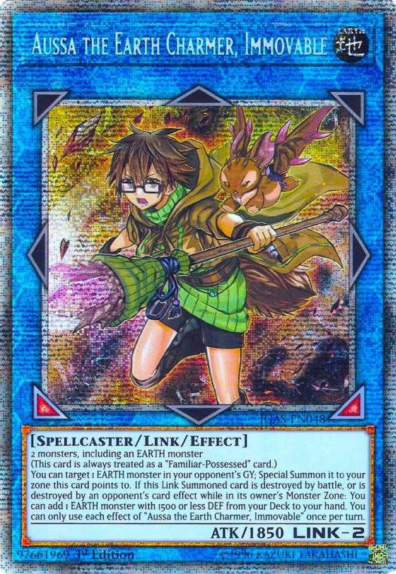 Aussa the Earth Charmer, Immovable - Starlight Rare