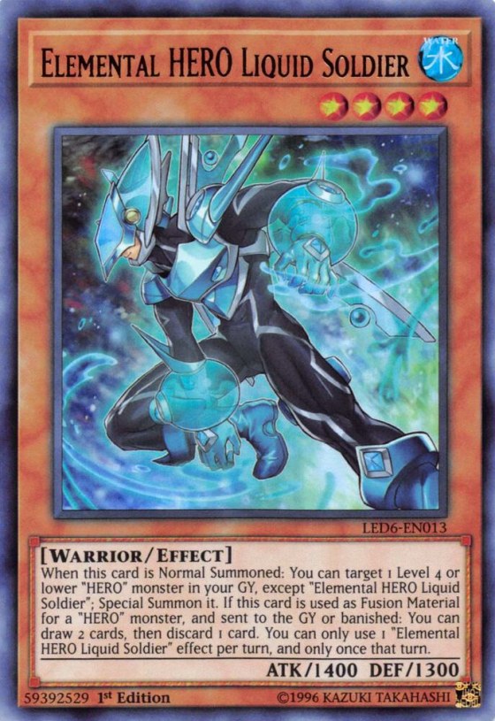 Elemental HERO Liquid Soldier - 1st Edition