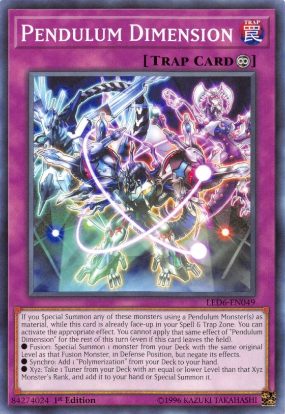 Pendulum Dimension - 1st Edition