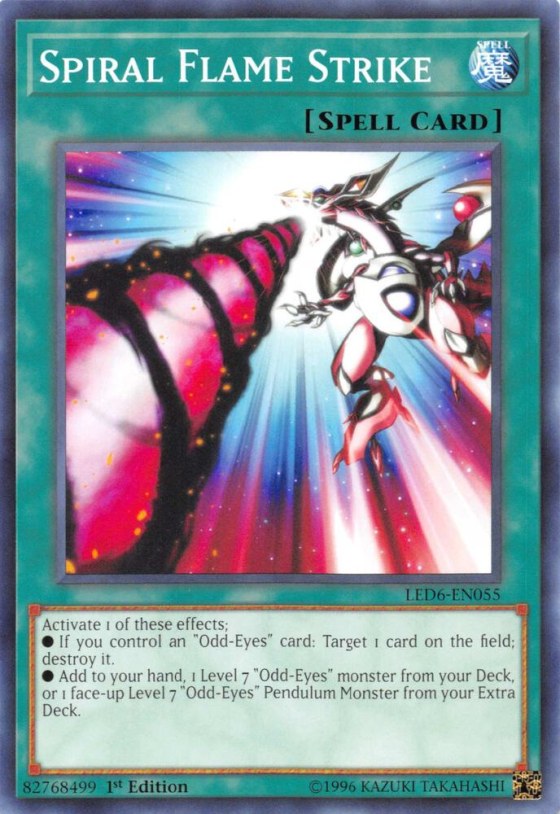Spiral Flame Strike - 1st Edition