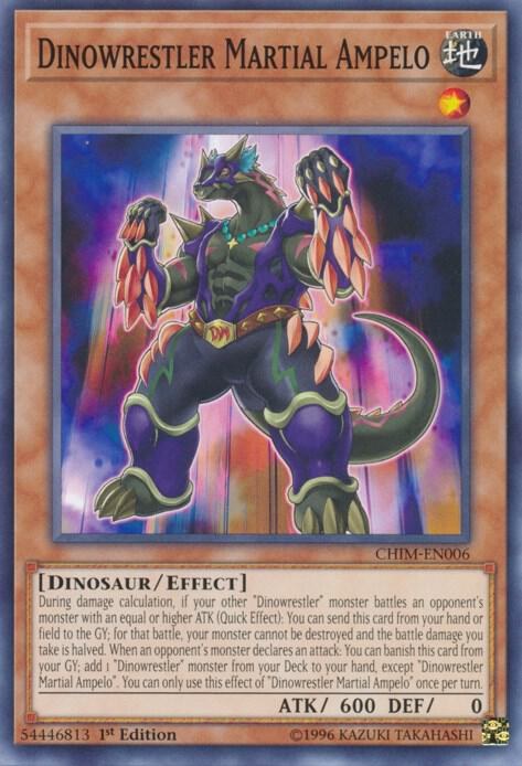Dinowrestler Martial Ampelo - 1st Edition