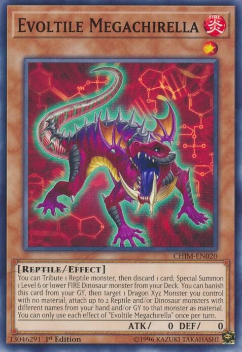 Evoltile Megachirella - 1st Edition