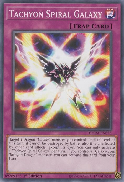 Tachyon Spiral Galaxy - 1st Edition