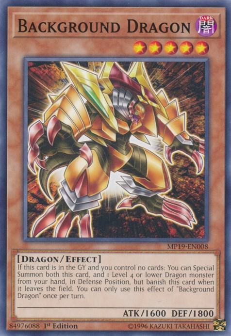 Background Dragon - 1st Edition