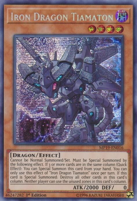 Iron Dragon Tiamaton - 1st Edition