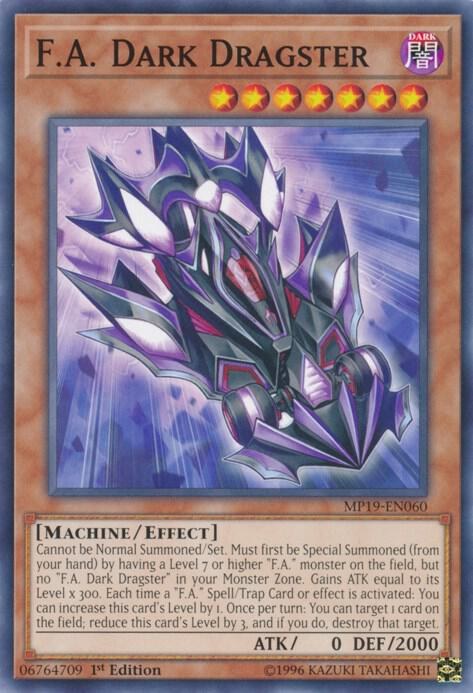 F.A. Dark Dragster - 1st Edition
