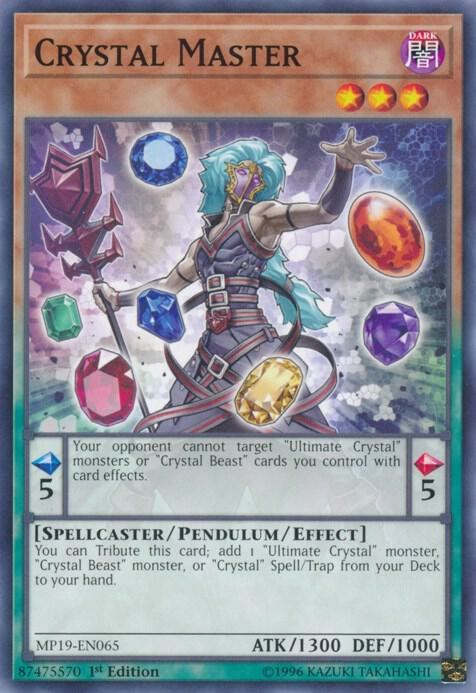 Crystal Master - 1st Edition