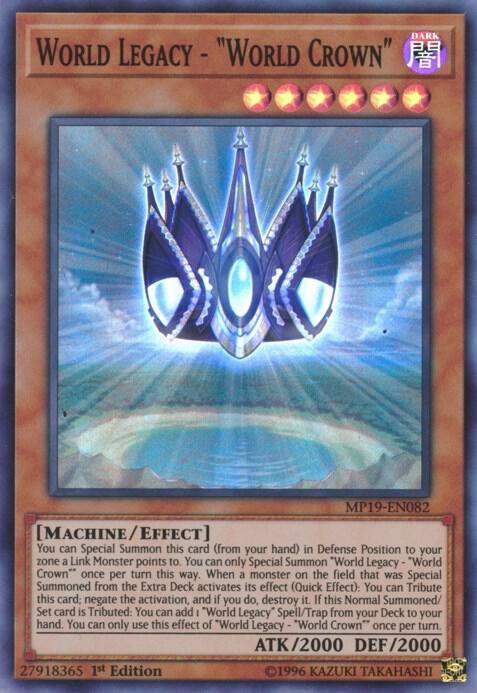 World Legacy - "World Crown" - 1st Edition
