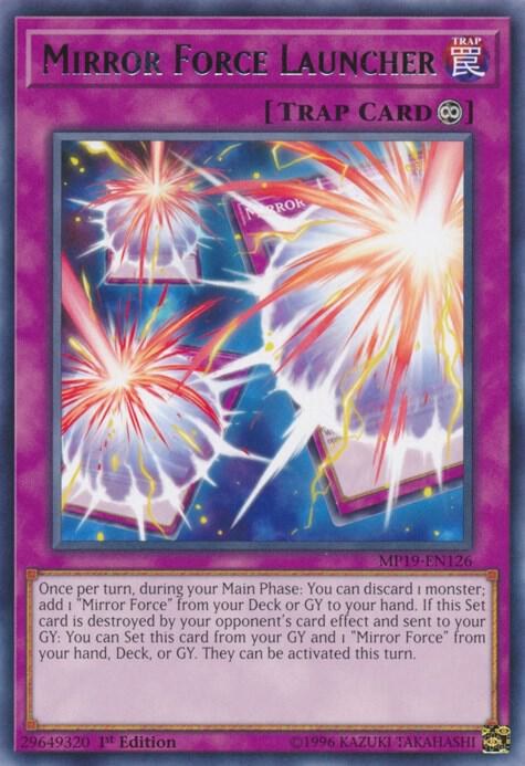 Mirror Force Launcher - 1st Edition