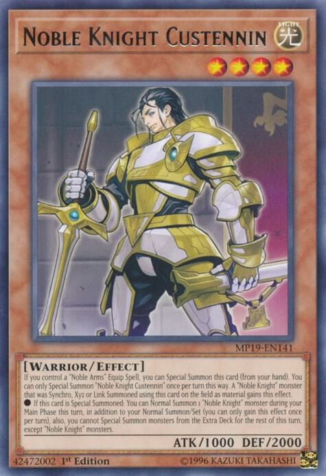 Noble Knight Custennin - 1st Edition