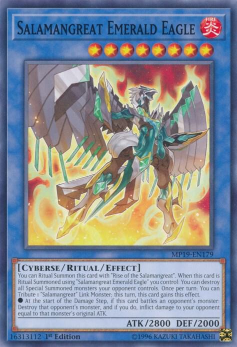 Salamangreat Emerald Eagle - 1st Edition
