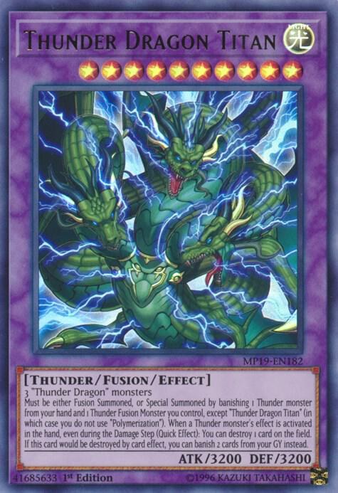 Thunder Dragon Titan - 1st Edition