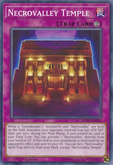 Necrovalley Temple - 1st Edition
