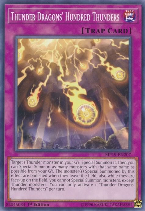 Thunder Dragons' Hundred Thunders - 1st Edition