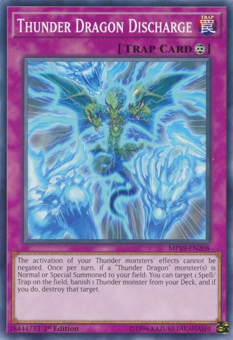 Thunder Dragon Discharge - 1st Edition