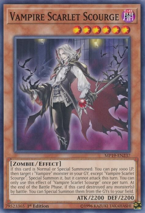 Vampire Scarlet Scourge - 1st Edition
