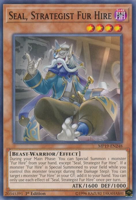 Seal, Strategist Fur Hire - 1st Edition
