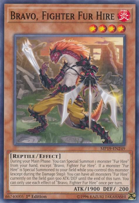 Bravo, Fighter Fur Hire - 1st Edition