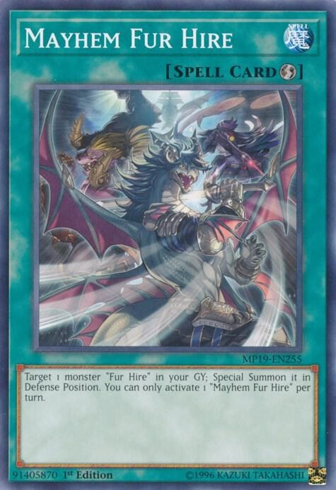 Mayhem Fur Hire - 1st Edition