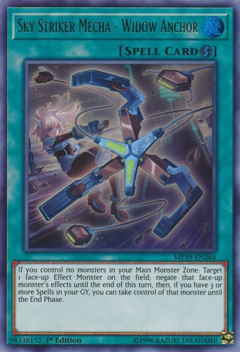 Sky Striker Mecha - Widow Anchor - 1st Edition
