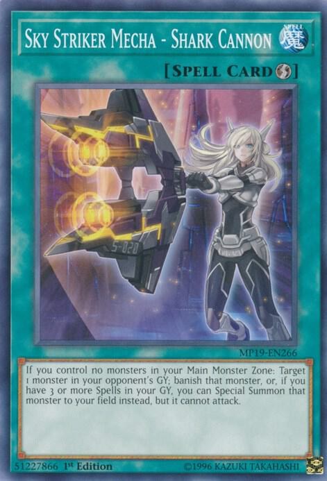 Sky Striker Mecha - Shark Cannon - 1st Edition