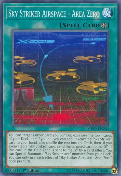 Sky Striker Airspace - Area Zero - 1st Edition