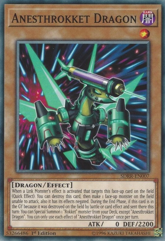 Anesthrokket Dragon