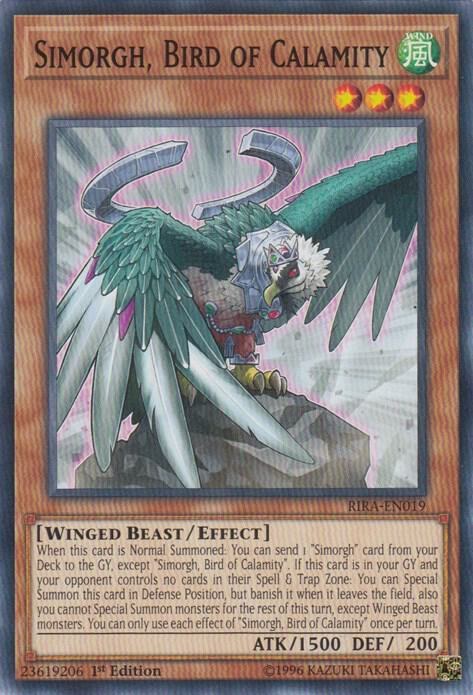 Simorgh, Bird of Calamity - 1st Edition