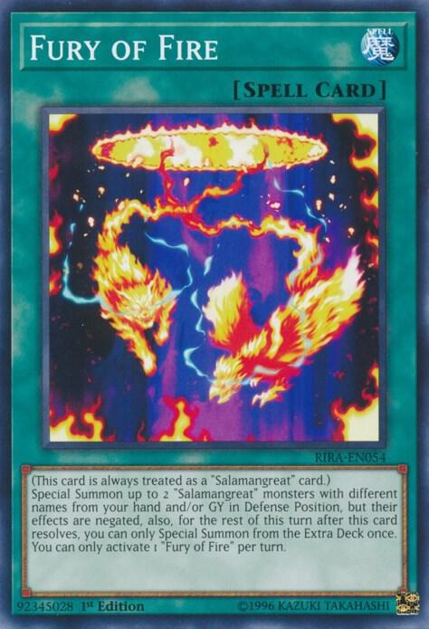 Fury of Fire - 1st Edition