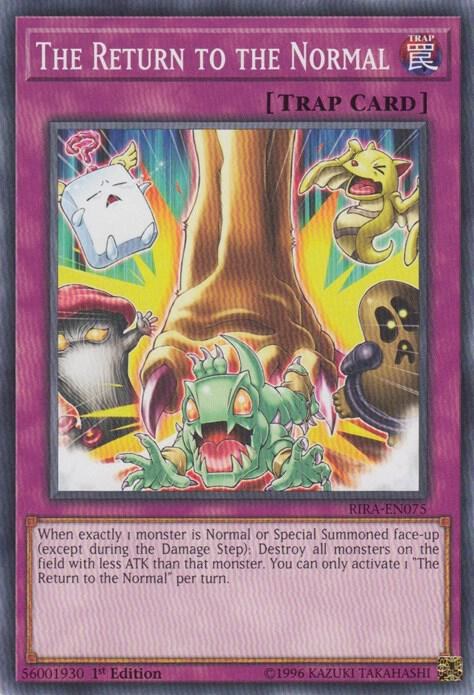 The Return to the Normal - Unlimited
