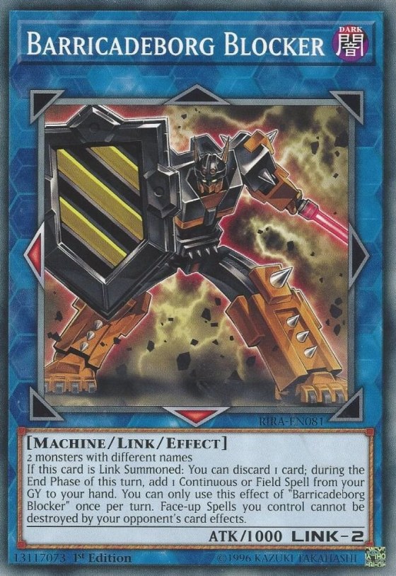 Barricadeborg Blocker - 1st Edition