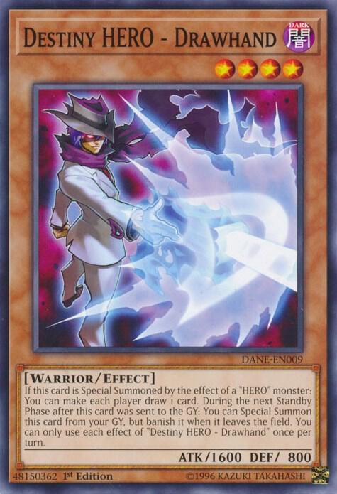 Destiny HERO - Drawhand - 1st Edition