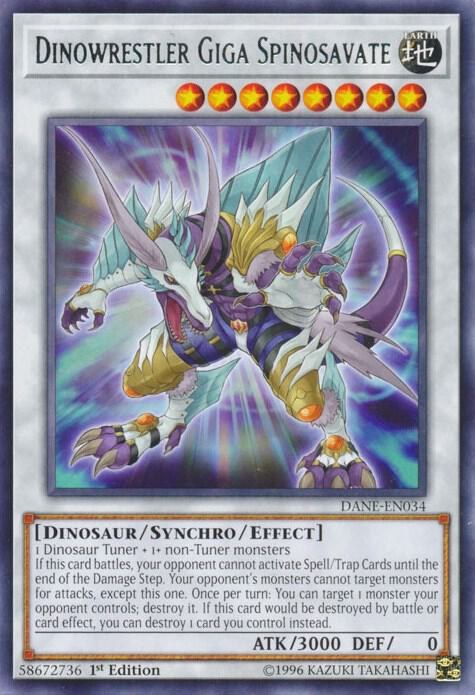 Dinowrestler Giga Spinosavate - 1st Edition