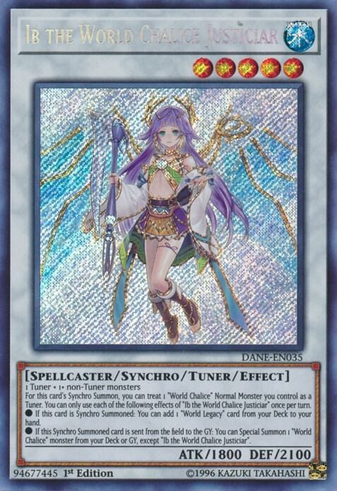 Ib the World Chalice Justiciar - 1st Edition