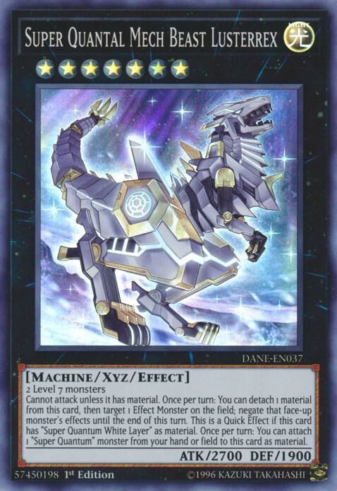 Super Quantal Mech Beast Lusterrex - 1st Edition