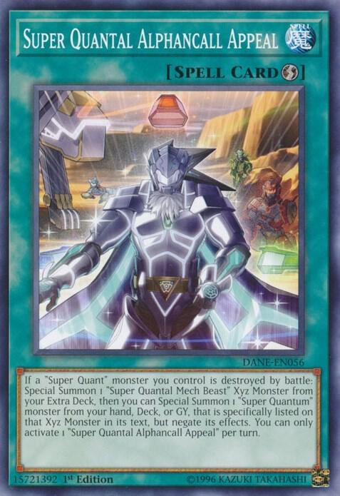 Super Quantal Alphancall Appeal - 1st Edition