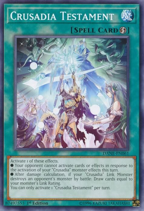 Crusadia Testament - 1st Edition