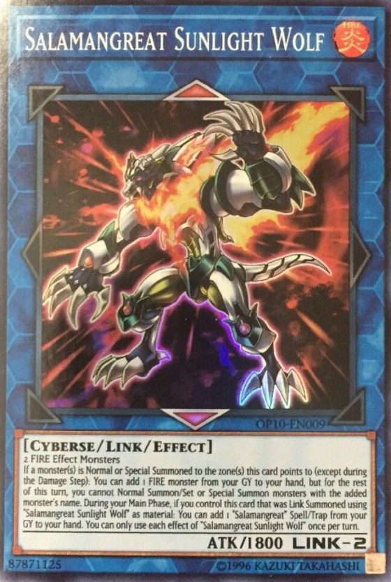 Salamangreat Sunlight Wolf