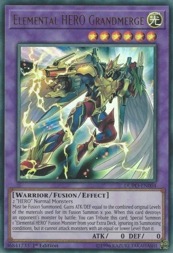 Elemental HERO Grandmerge - Unlimited