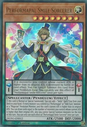 Performapal Smile Sorcerer - 1st Edition