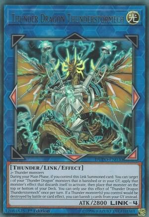 Thunder Dragon Thunderstormech - 1st Edition